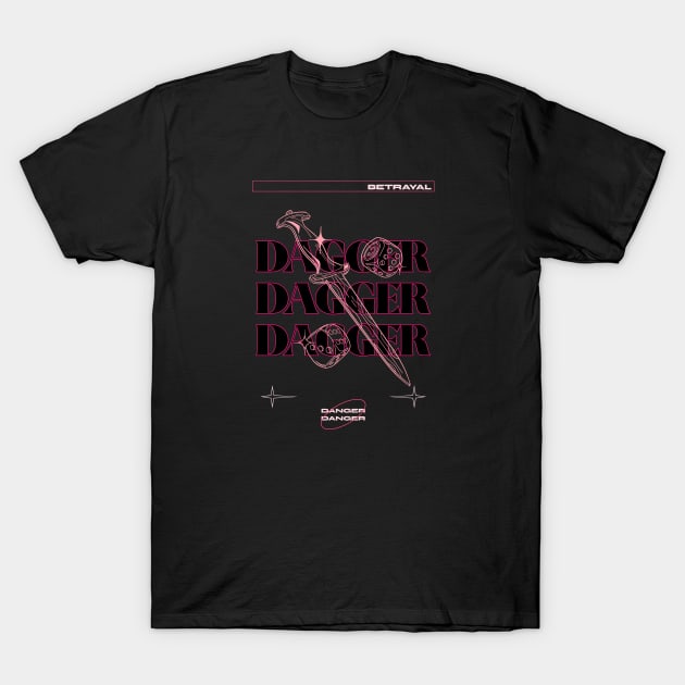 Dagger T-Shirt by Vintage Oldschool Apparel 